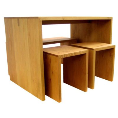 Bento set - Dining table with bench and stools