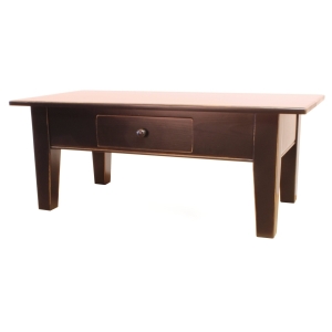 JW 190-1D Coffee Table with go through drawer