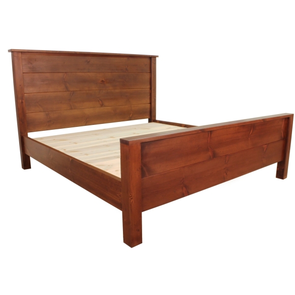 JW 505 Railtown Bed - reclaimed rustic style