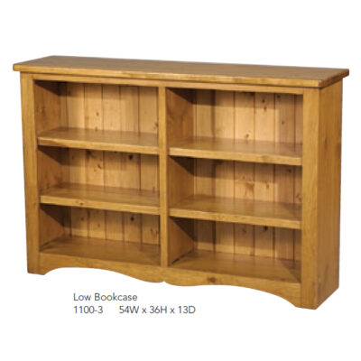 1100-3 Low Bookcase