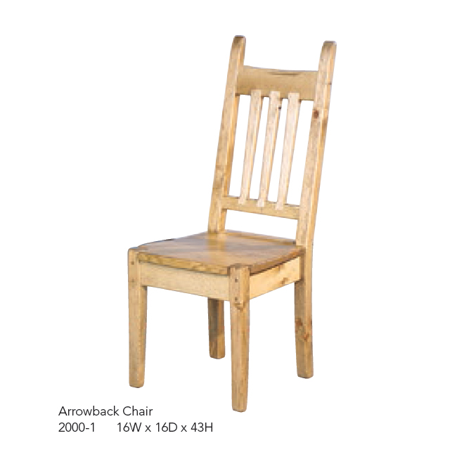2000-1 Arrowback Chair