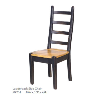 2002-1 Ladderback Side Chair 2