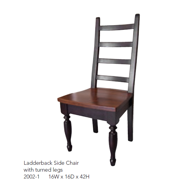 2002-1 Ladderback Side Chair