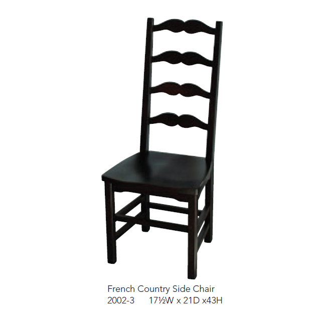 2002-3 French Country Side Chair