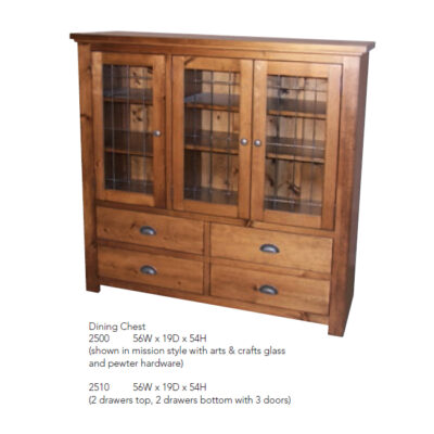 2500 Dining Chest
